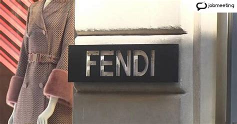 commerciale fendi roma lavoro|Lavora con Fendi! La casa di moda assume a Roma.